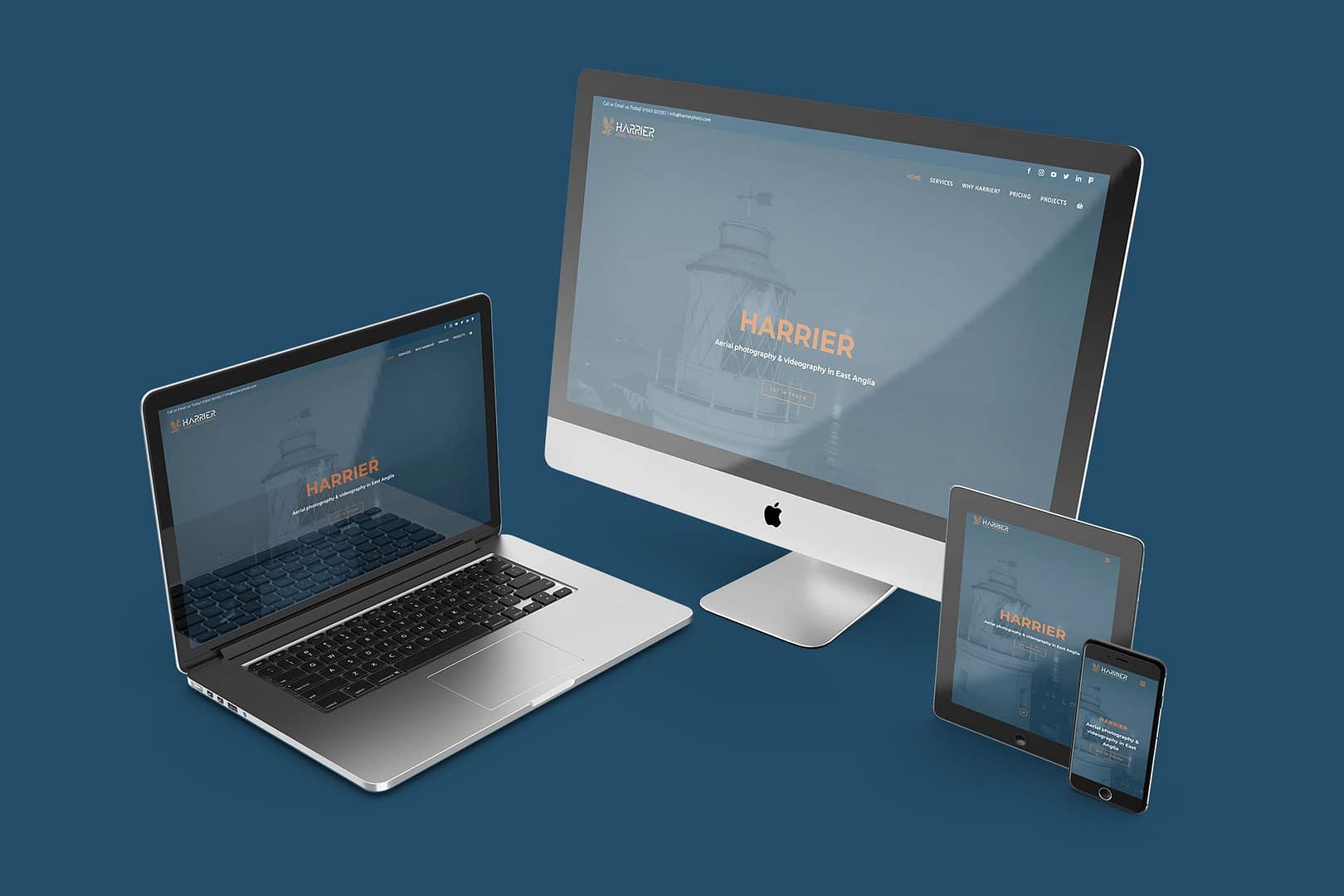 Apple Devices Mockups HARRIER